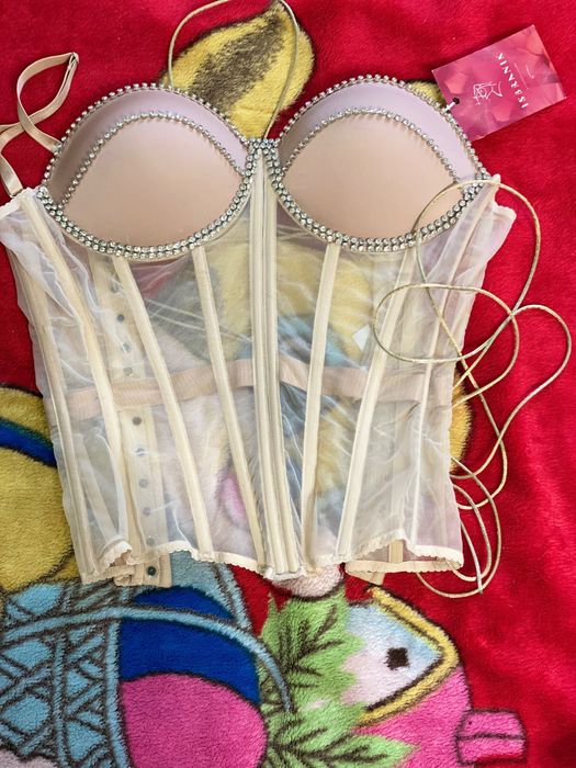 Корсет зі стразами