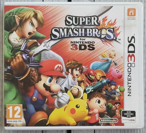 "Super Smash Bros" Nintendo 3DS wersja angielska