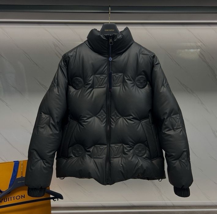 Louis Vuitton Embossed Goose Down Jacket 2025 – puchowa kurtka 90%gęsi