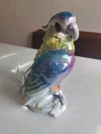 Светильник фарфоровый попугай