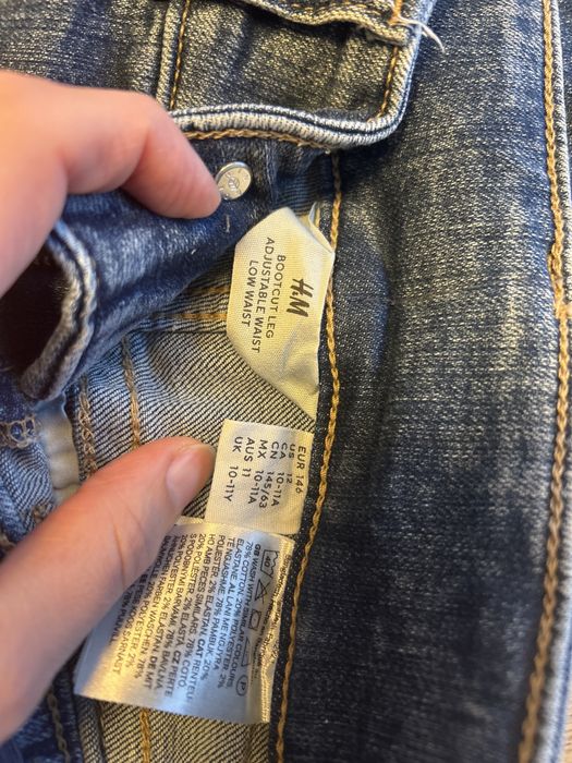 Spodnie dzwony 146 nowe bez metki