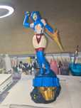 Psylocke figurinha 3D resina