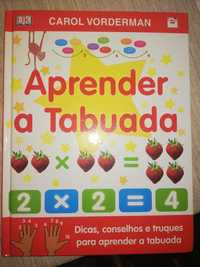 Livro, aprender a tabuada