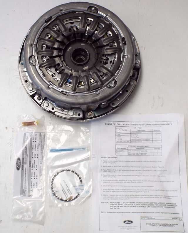 Зчеплення акпп Ford focus fiesta powershift 6dct 250 Нове оригінал