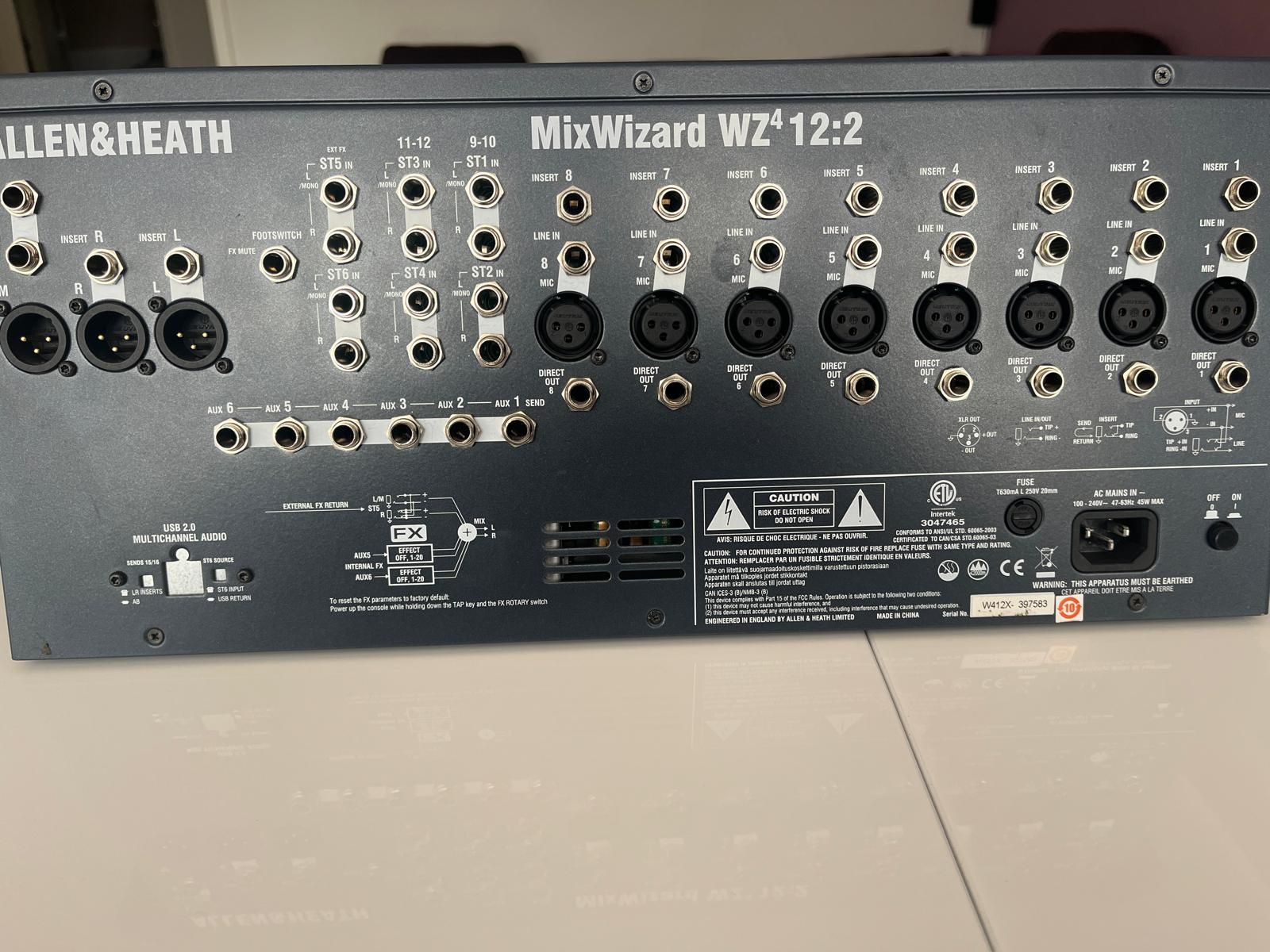 Allen Heath Wz4 Wizard