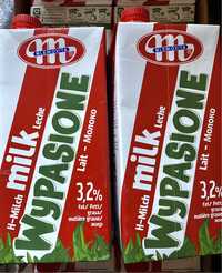 Молоко Польща Млековіта Mlekovita Wypasione 3.2% 1L