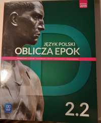 Podręcznik język polski Oblicza epok 2.2. Zakres podstawowy i rozszerz