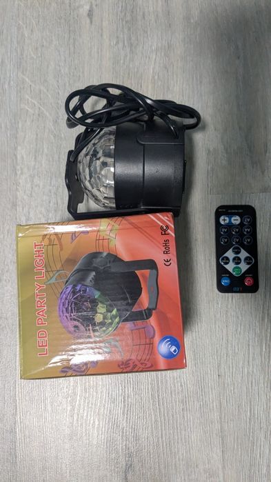 Лед лампа з пультом для вечірок та декору