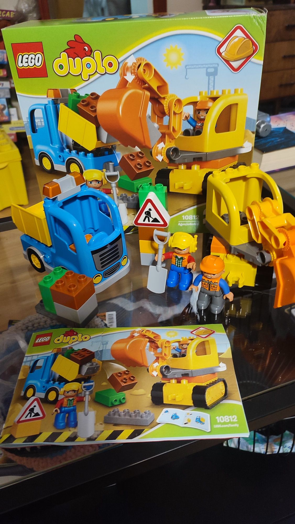 Lego Duplo ciężarówka i koparka 10812