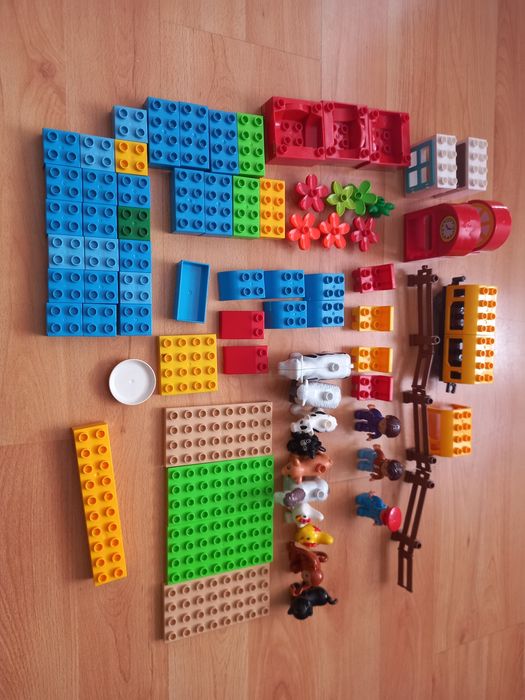 Zestaw Klocków Dla Dzieci Farma Jak Lego Duplo Tanio!!!