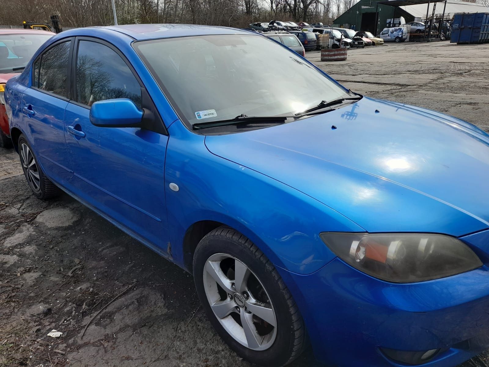 Mazda 3 2004r. 1.6 benzyna 77kw/105KM maska 182