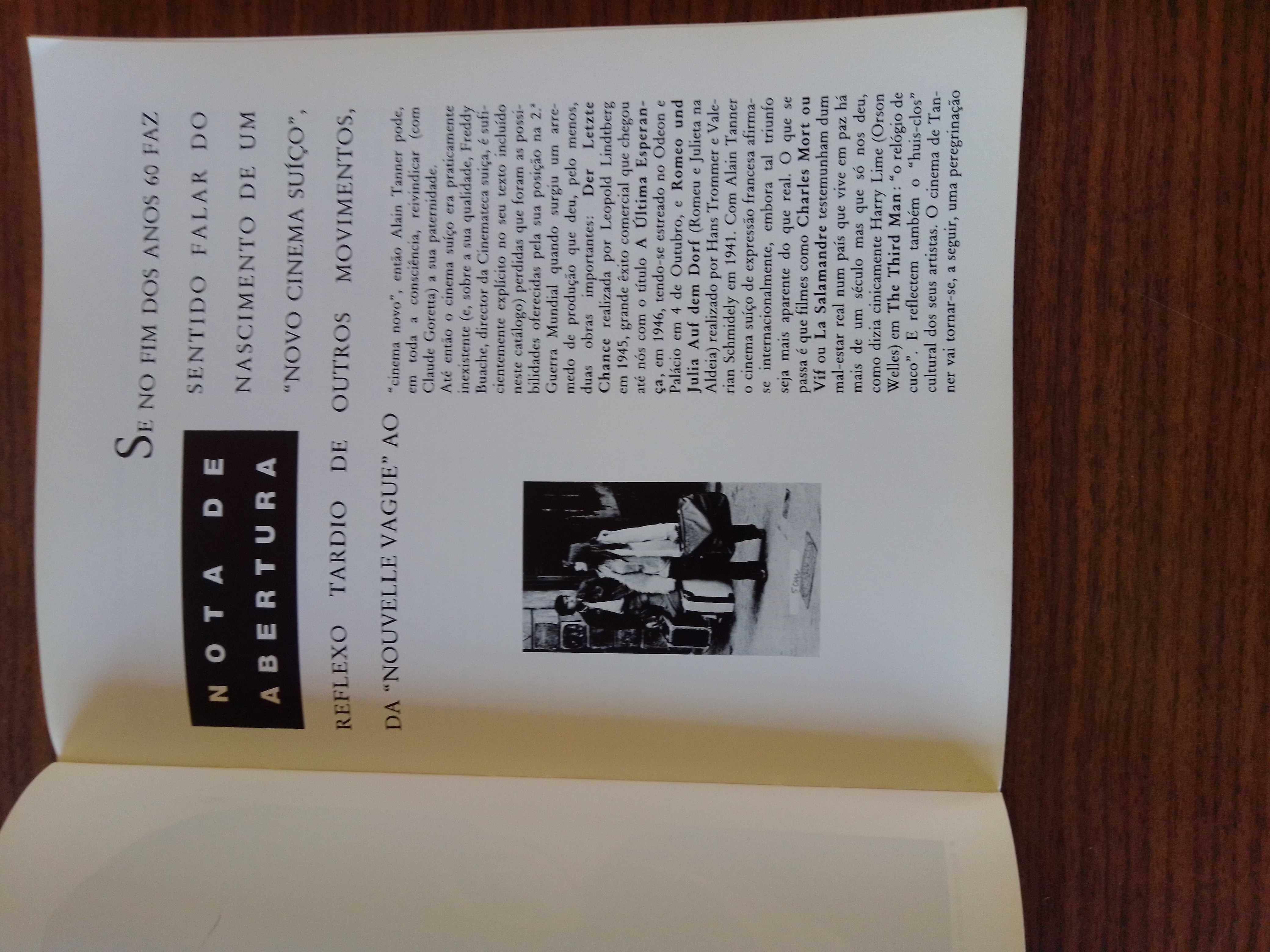 Alain Tanner - edição da Cinemateca Portuguesa sobre o cineasta, 1987