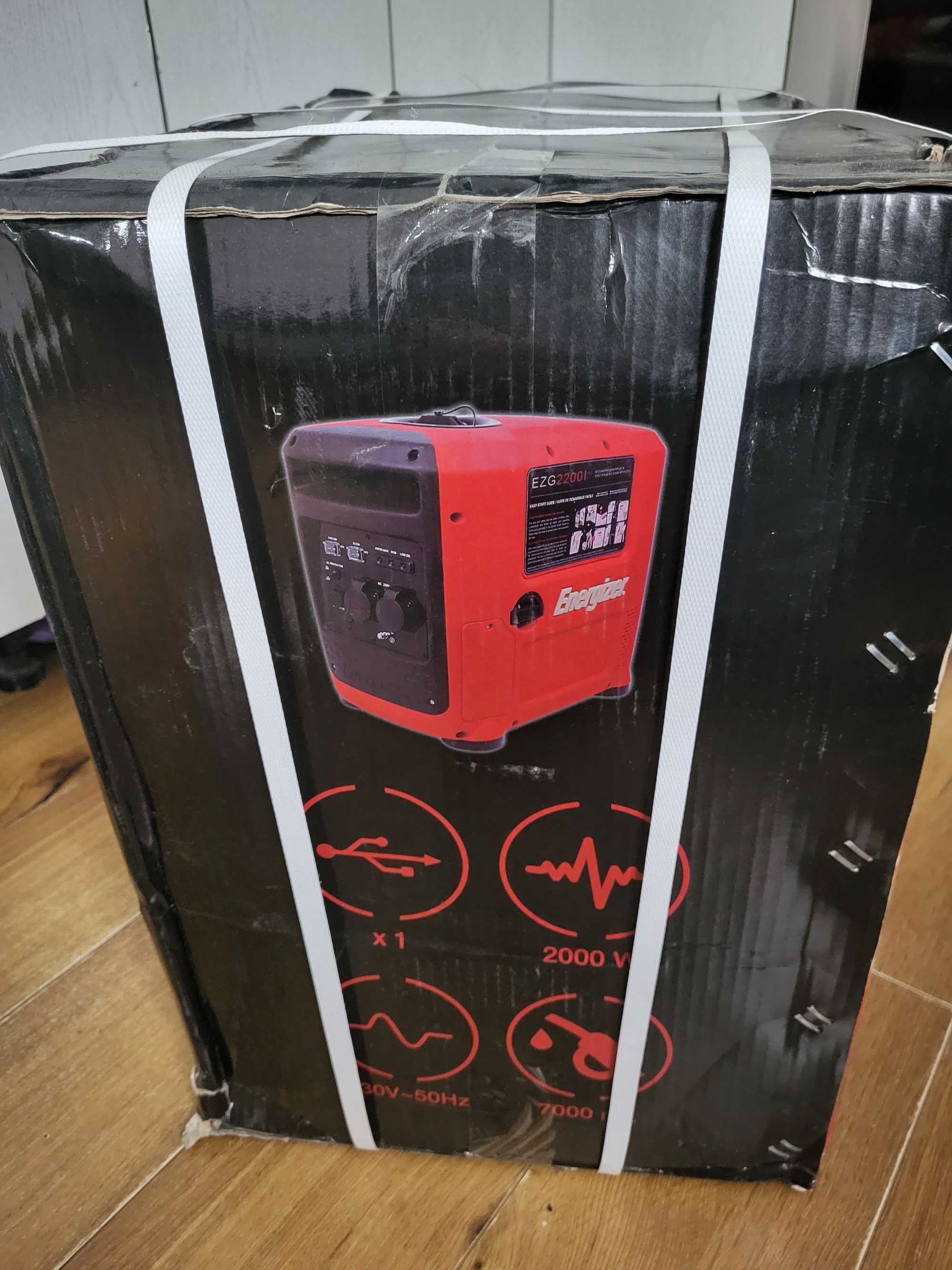 Генератор ИНВЕРТОРНЫЙ  Energizer  EZG2200IUK Новый . 2.2 Квт,
