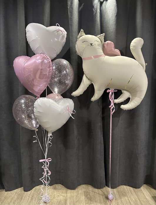 Повітряні гелієві кульки кулі воздушные гелиевые шары шарики славянск