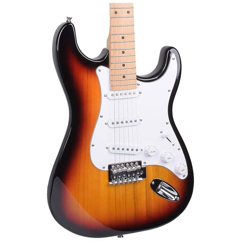 Zestaw Gitara Elektryczna z Piecykiem Gitarowym Pokrowiec + kabel + st