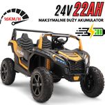 ATV RACING STRONG do 16km/h autko na akumulator pompowane koła