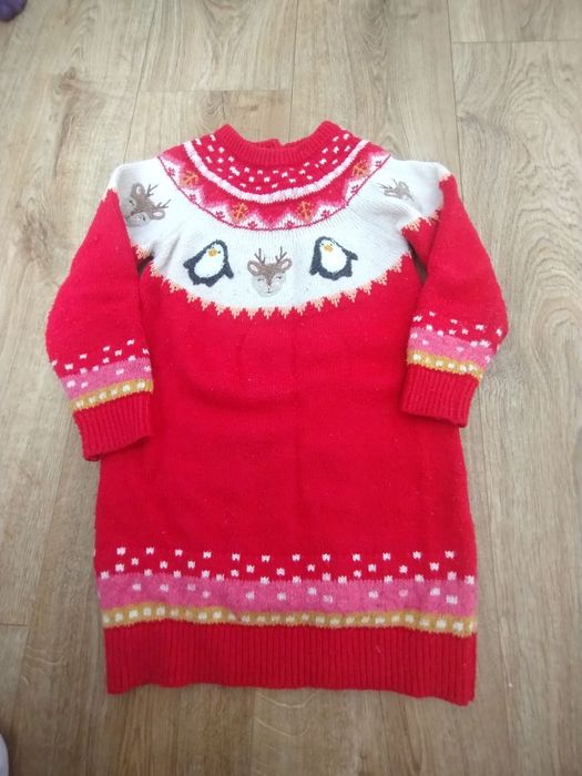 Теплі плаття некст 3-4, 104 для дівчинки