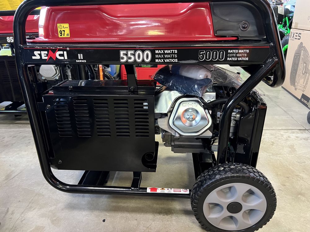 Генератор бензиновий SENCI SC6000 TOP 5-5.5kW