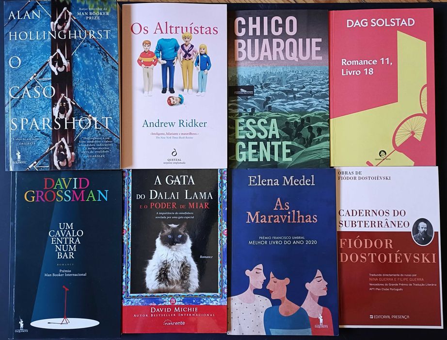 15 livros da literatura internacional contemporânea - Lote 97,50€