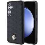 Etui DKNY Leather Pattern Metal Logo MagSafe na Samsung Galaxy S24+ -