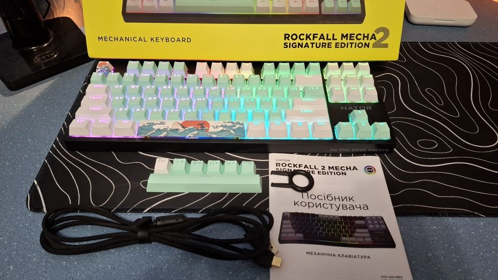 Клавіатура Hator Rockfall Mecha 2 TKL Signature Edition