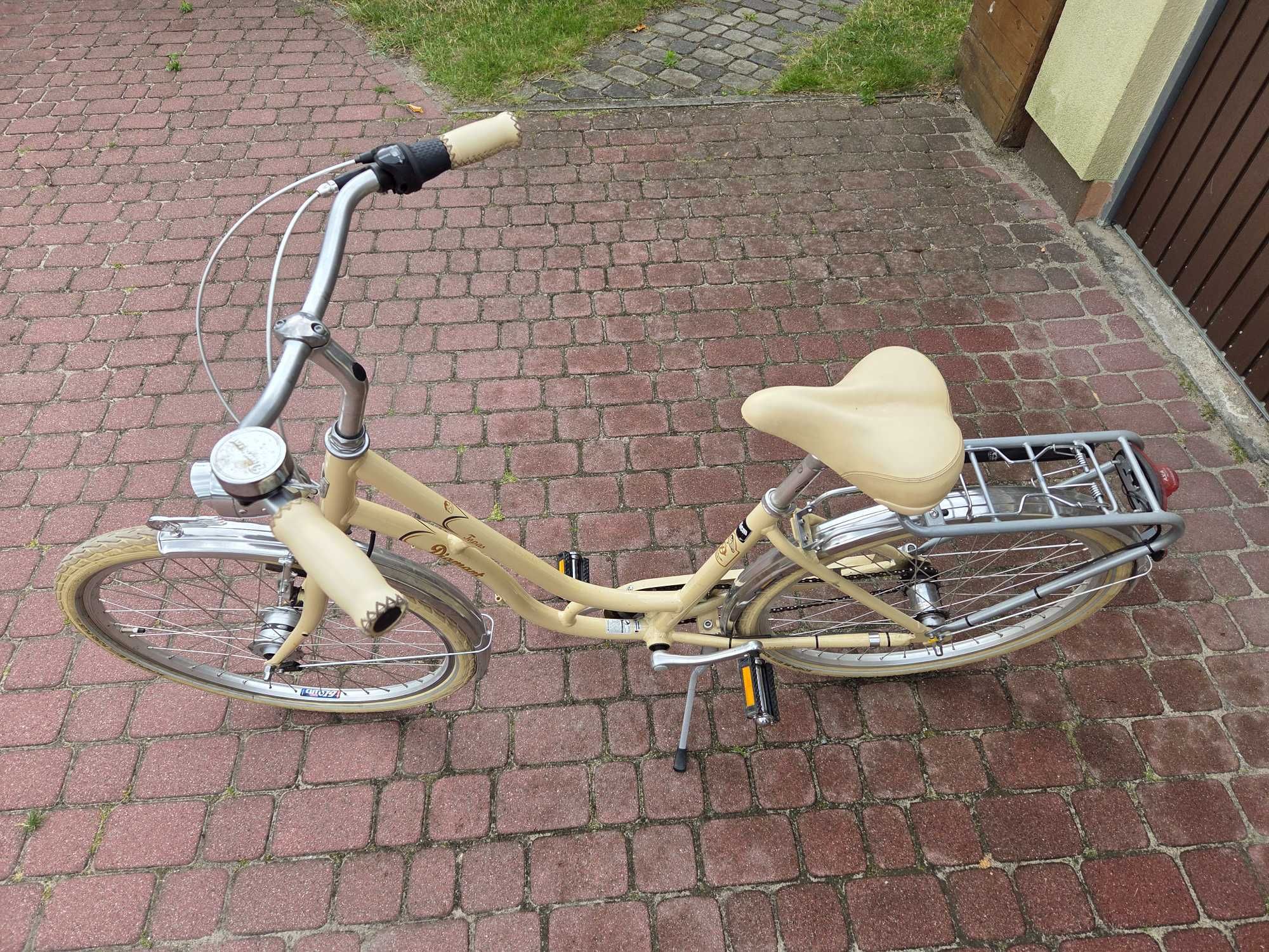 Damski rower  miejski niemieckiej firmy Diamant model Topas, 45cm.