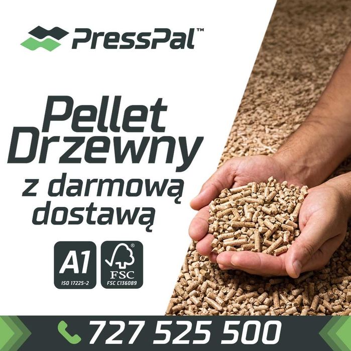 Pellet drzewny z DARMOWĄ dostawą – Dębno i okolice | PressPal