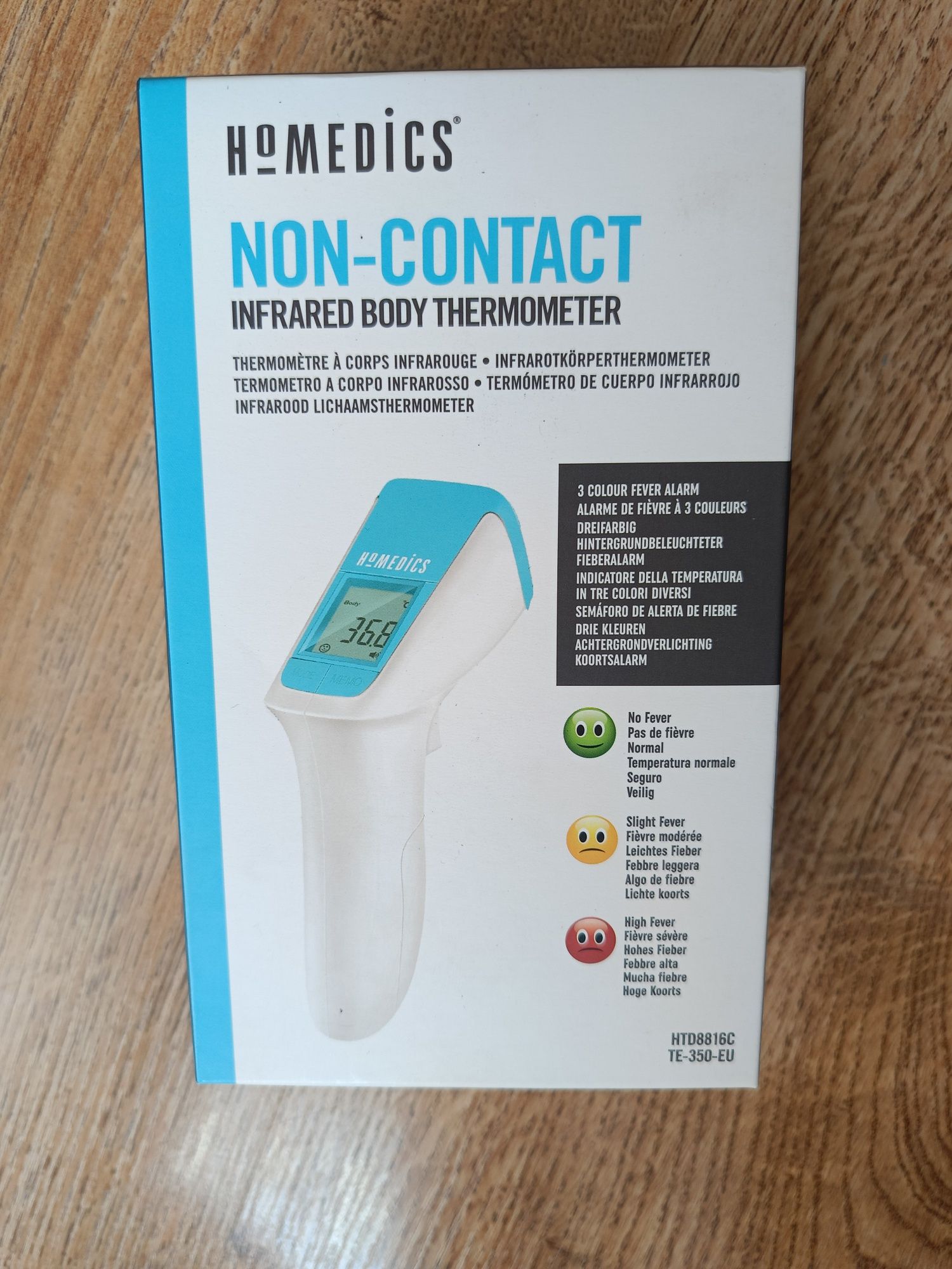 Bezdotykowy termometr na podczerwień HoMedics