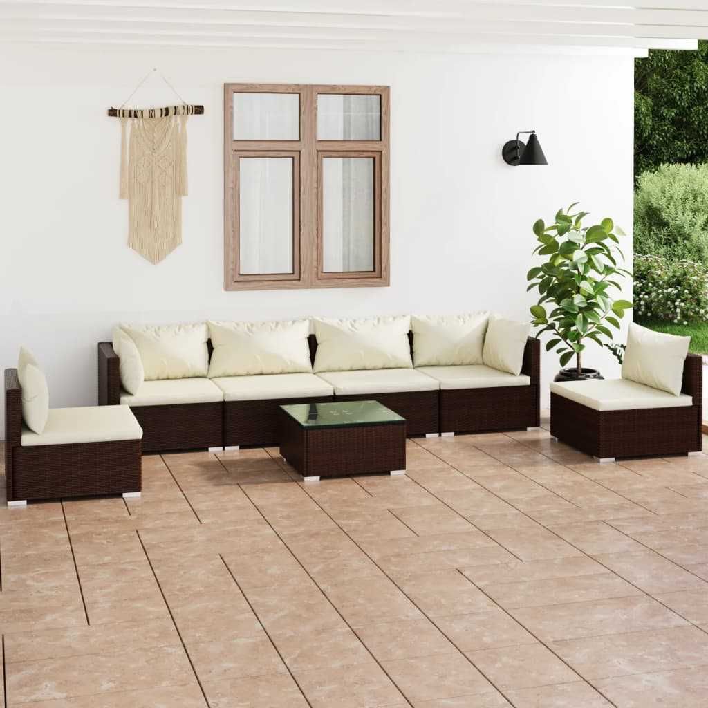 Conjunto jardim -  lounge VIP com almofadoes