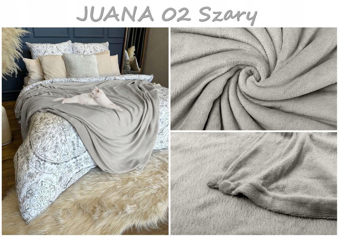 Koc Narzuta Na Łóżko Kanapę 160x200 Ciepły Mikrofibra Pled Kolor Do Wy