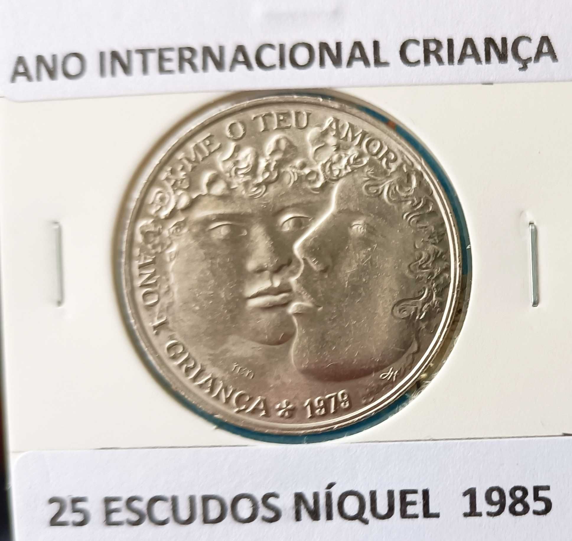 4 Moedas comemorativas 2ª República portuguesa 25 Escudos ( Níquel )