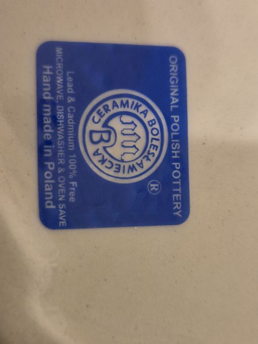 Boleslawiec Naczynie Ceramiczne do zapiekania w piekarniku,  mikrowell