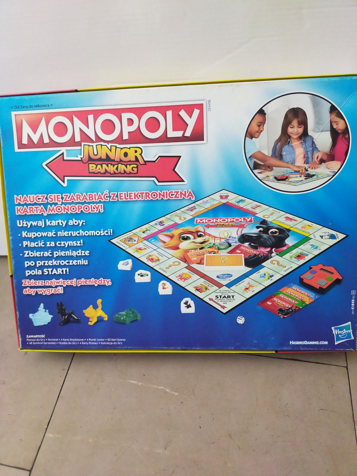 Monopoly junior Banking gra 5+