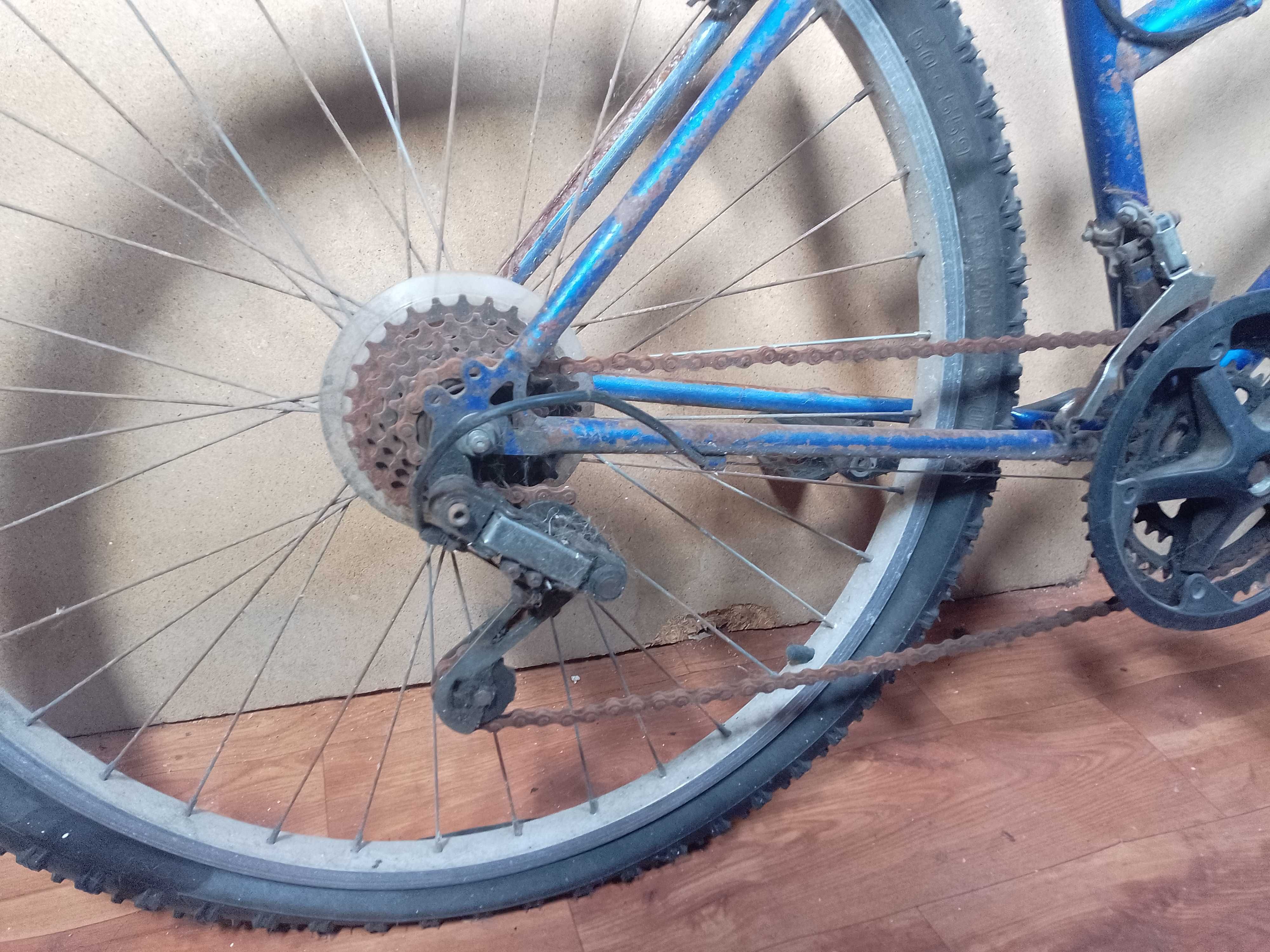 Bicicleta com quadro em ferro
