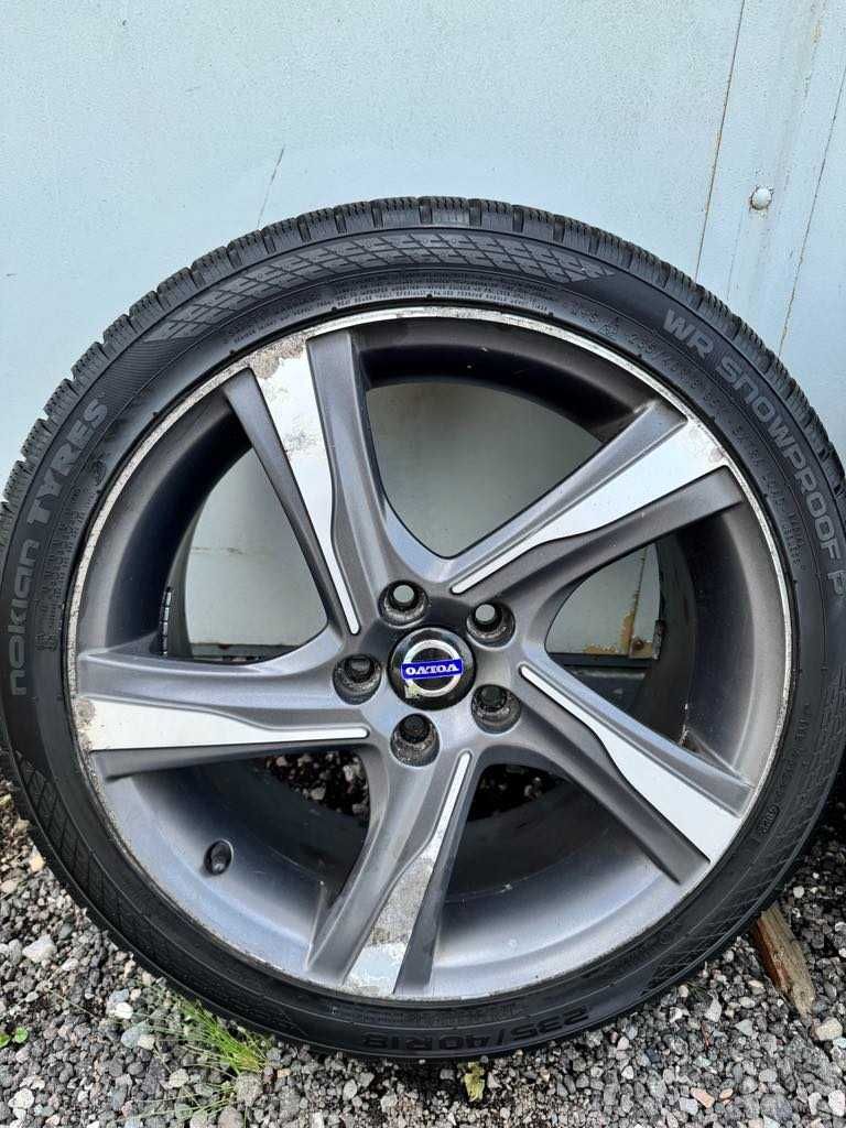 Koła Alufelgi 18 r-design volvo v40 v60 s60 5x108 zimowe NOKIAN