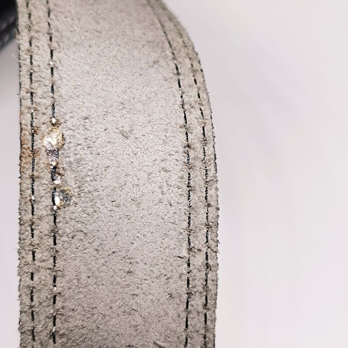 Cinto em Pele de qualidade Vintage Fivela Jesus Cristo Resina em Metal