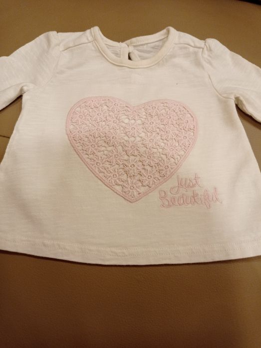 Bluzka koszulka 0-3 miesiąca