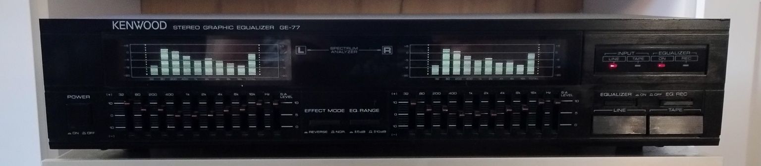 Kenwood GE 77 Korektor Equalizer nie Technics Yamaha Pioneer Sony