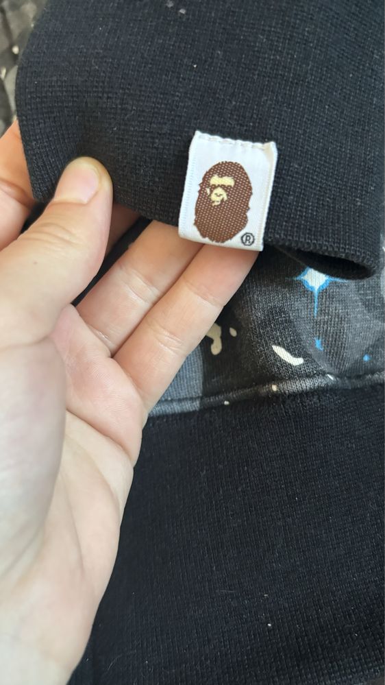 bluza bape shark czarna