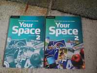 Komplet podręcznik i ćwiczenia + płyta do j. angielskiego Your Space 2