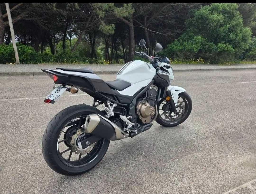 Mota Honda CB500F de 2017