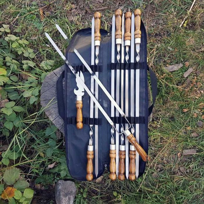 Набір шампурів преміум якості, ручна робота