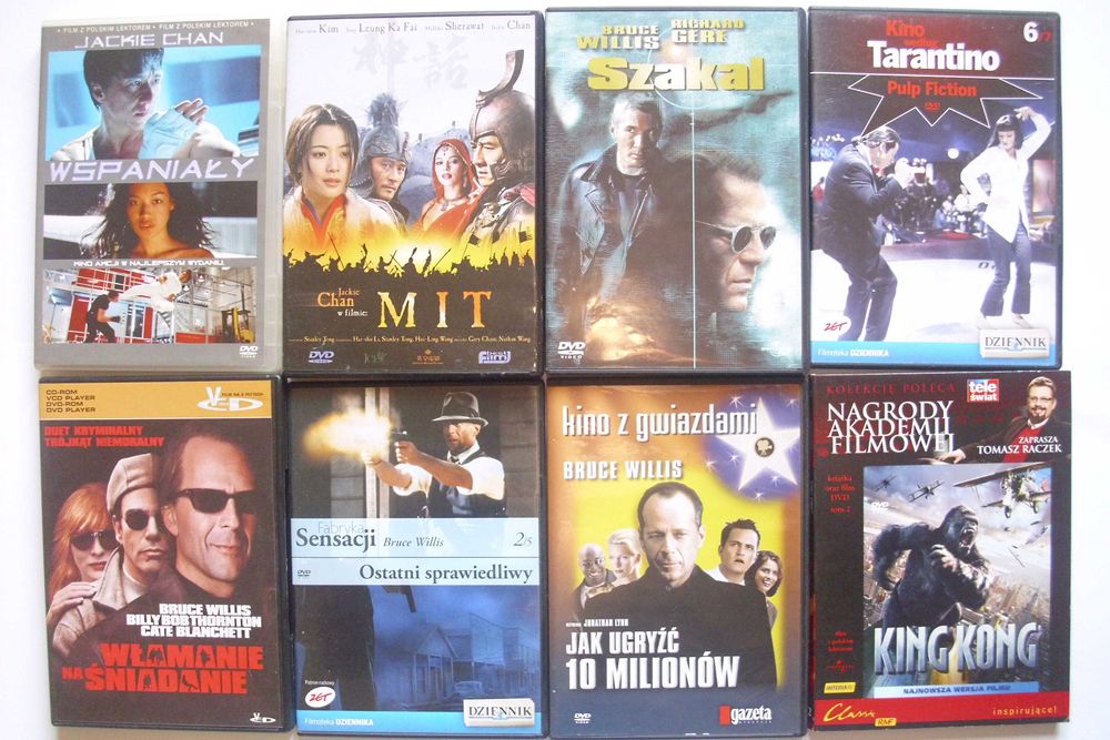 Płyty DVD filmy - stan jak nowe