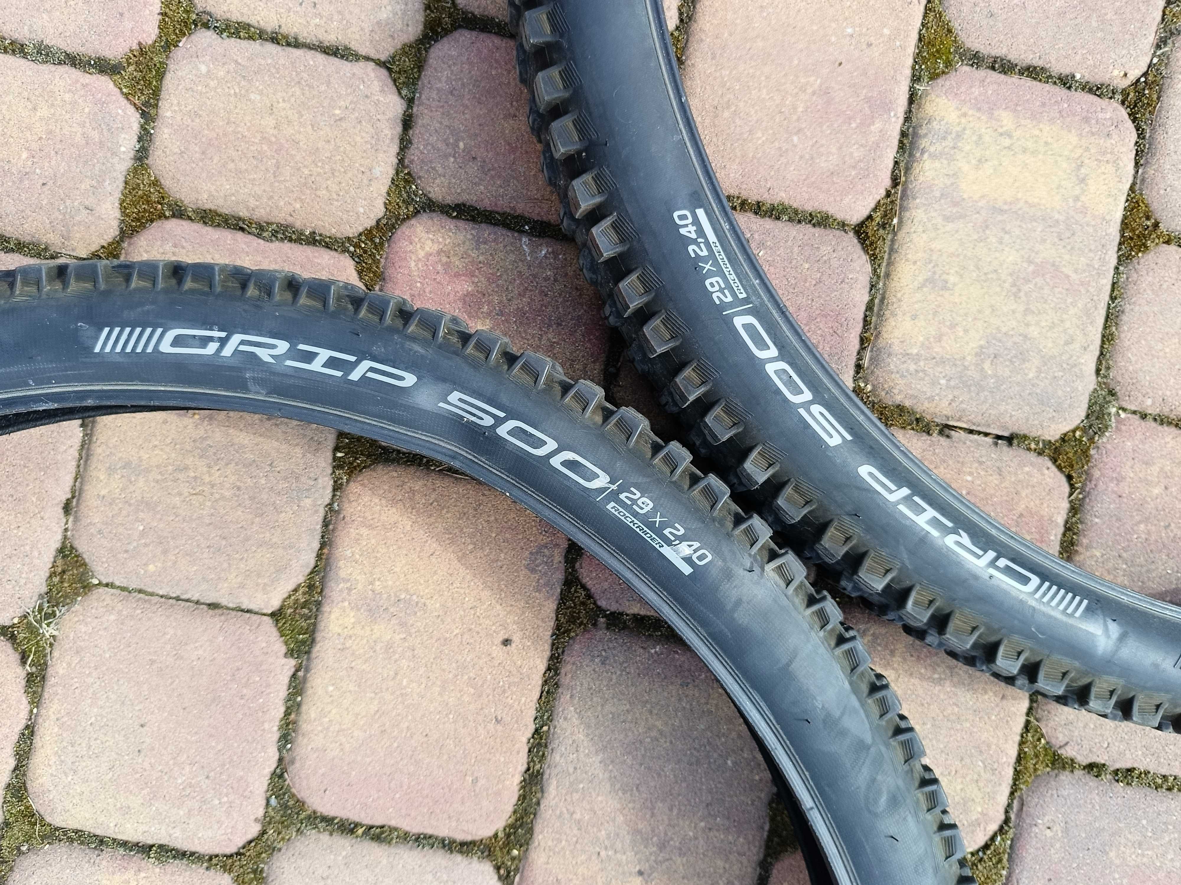 Opony GRIP 500 29x2.40 Zwijane Tubeless enduro dh trail mtb e-mtb