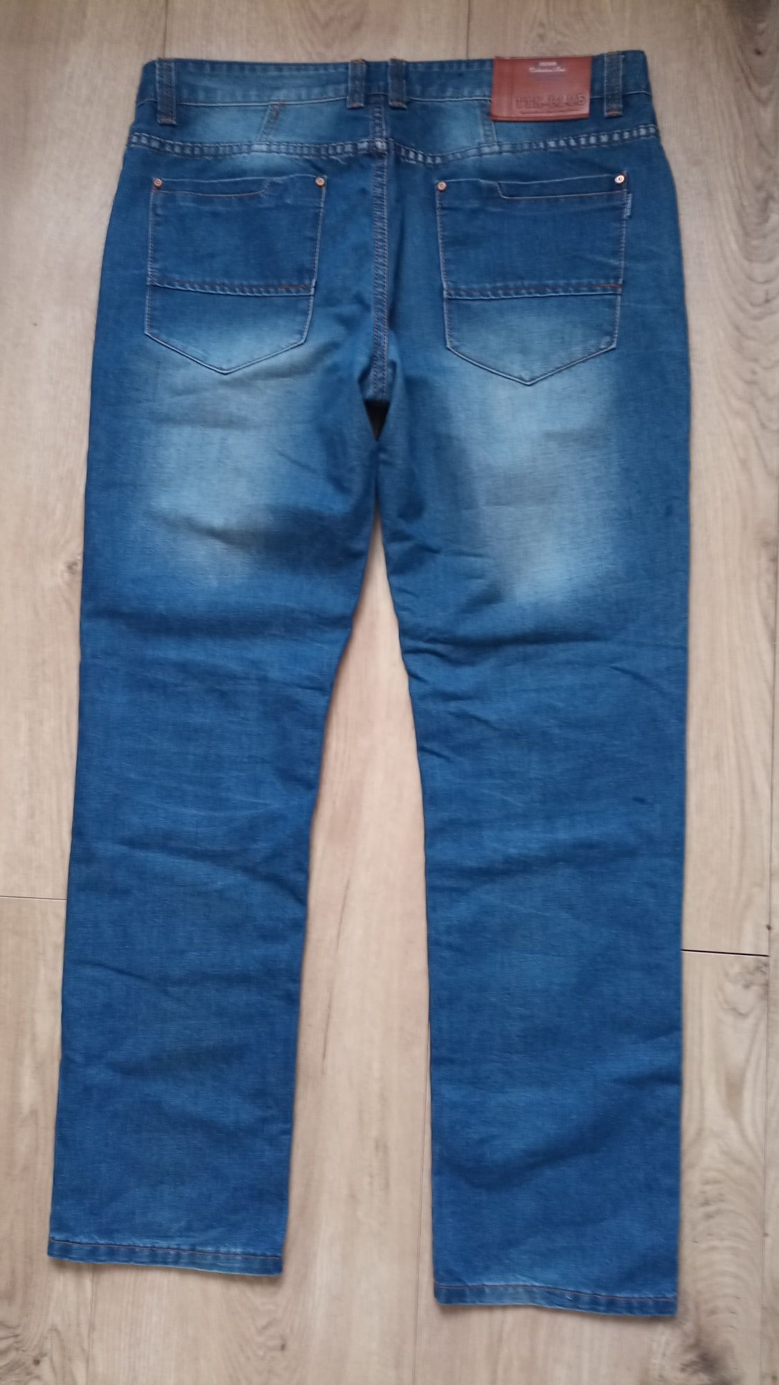 Męskie spodnie jeansowe W:38,L:34 Sprawdź wymiary!