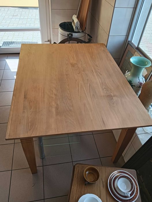 Stół rozkładany lite drewno