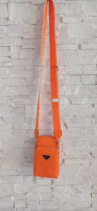 Torba przez ramię PRADA  18x11x6 cm.