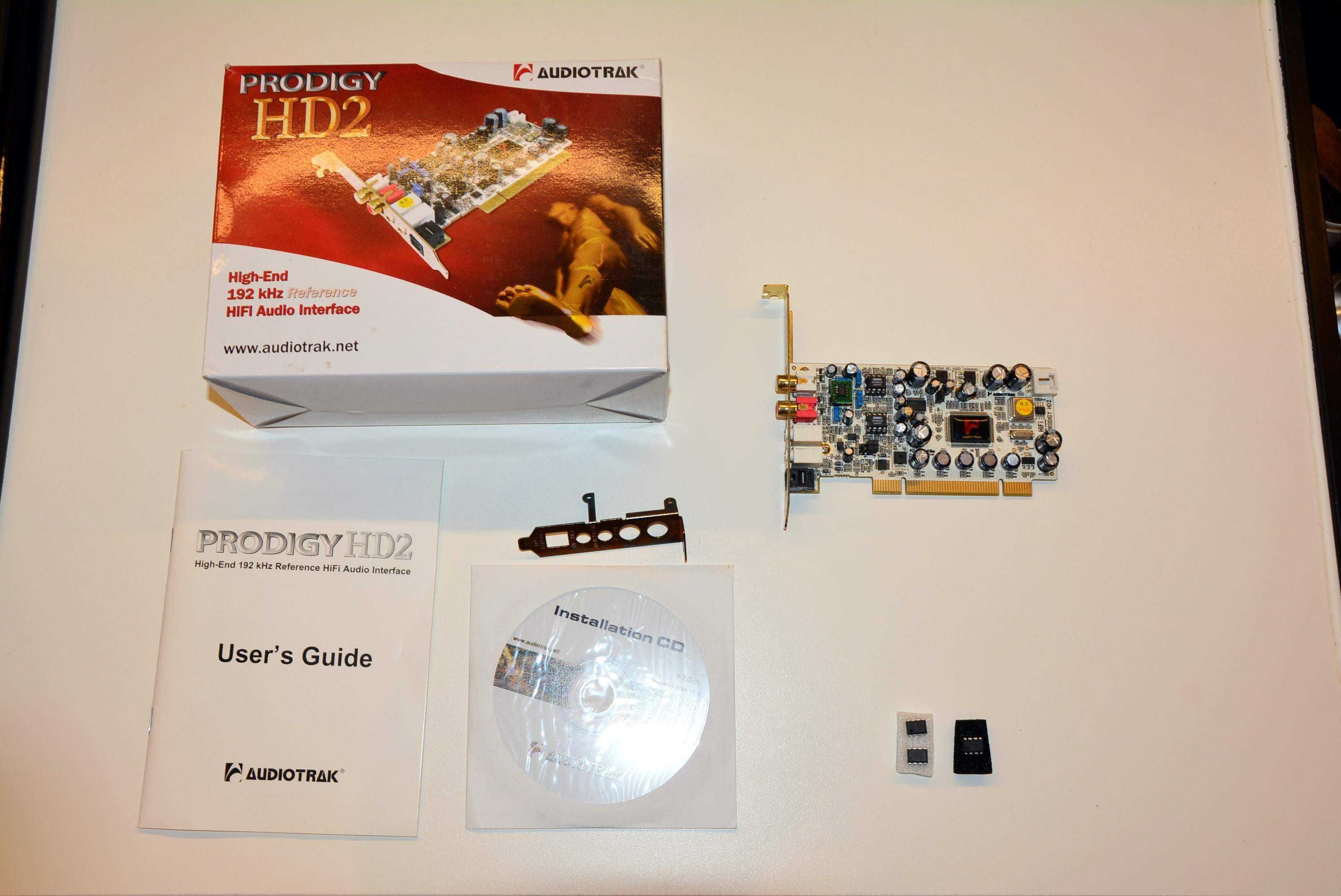 Audiotrak Prodigy HD2 + 2xOPA2604 + 1xAD8022