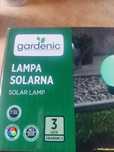 5x lampa solarna ledowa 3 kolory rgb