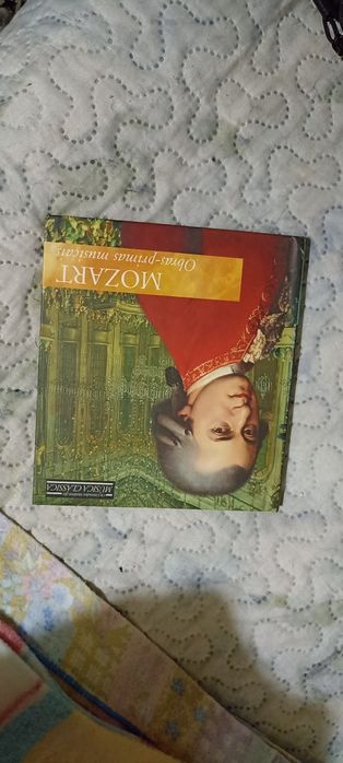 Mozart CD audio - obras primas musicais